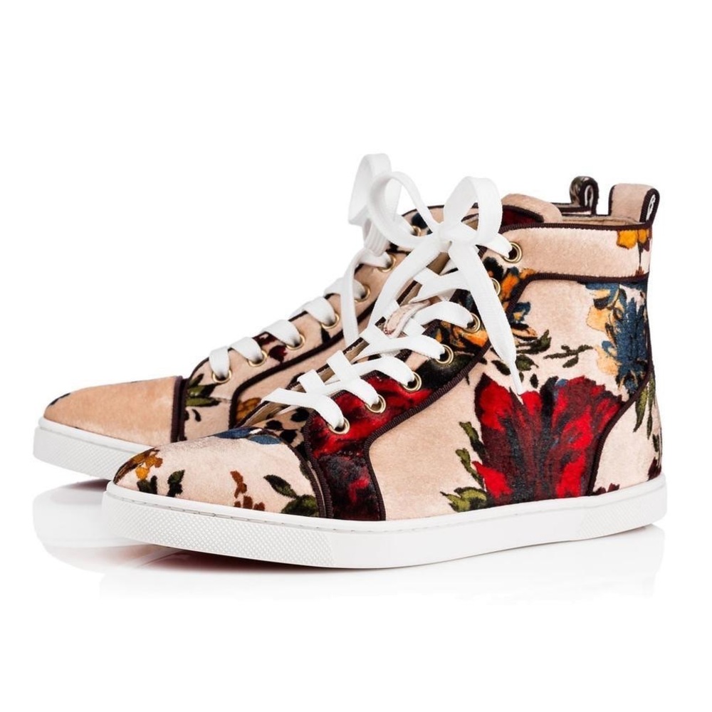 Christian Louboutin Orlato Floral Sneakers